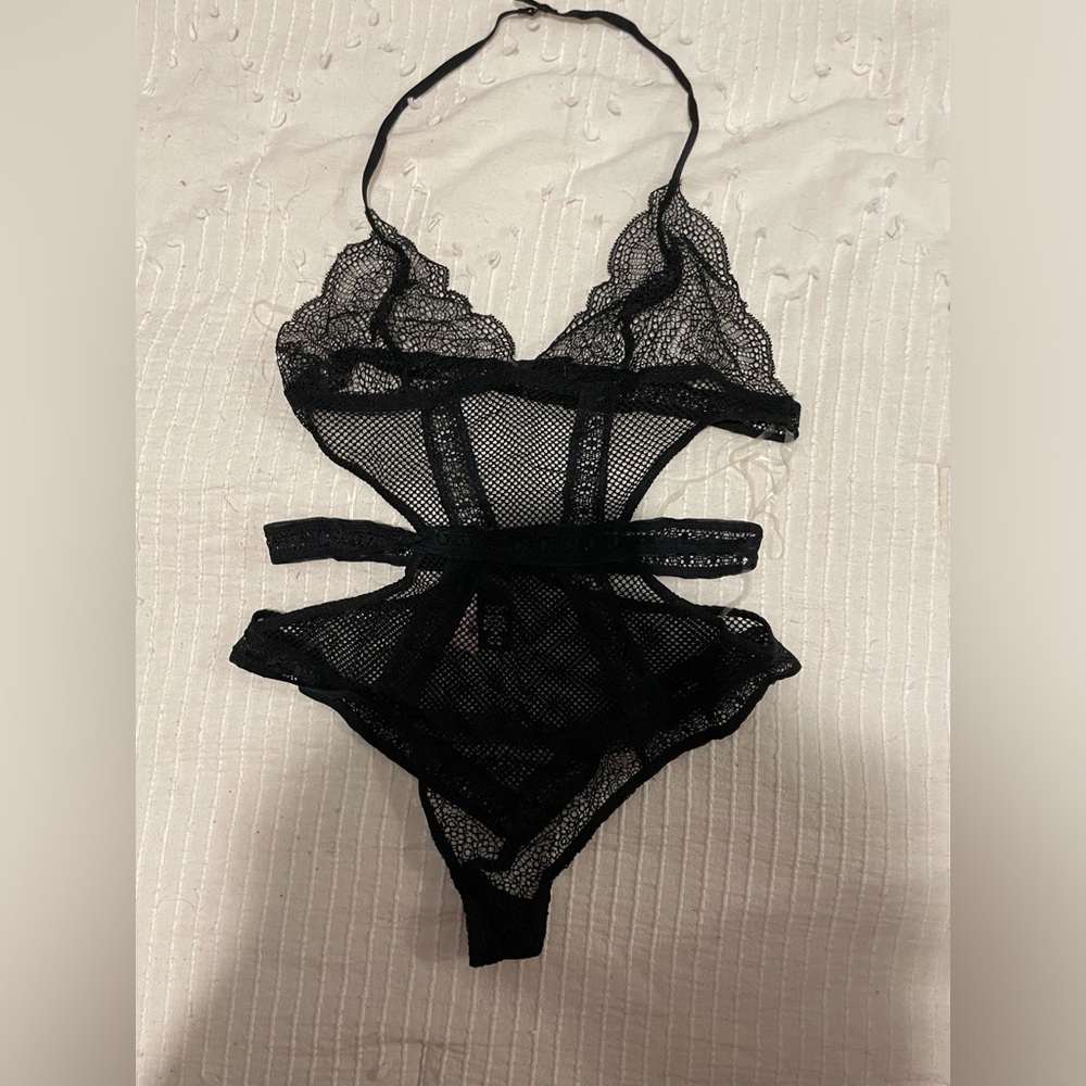 Victoria’s Secret Mesh Lingerie Bodysuit
